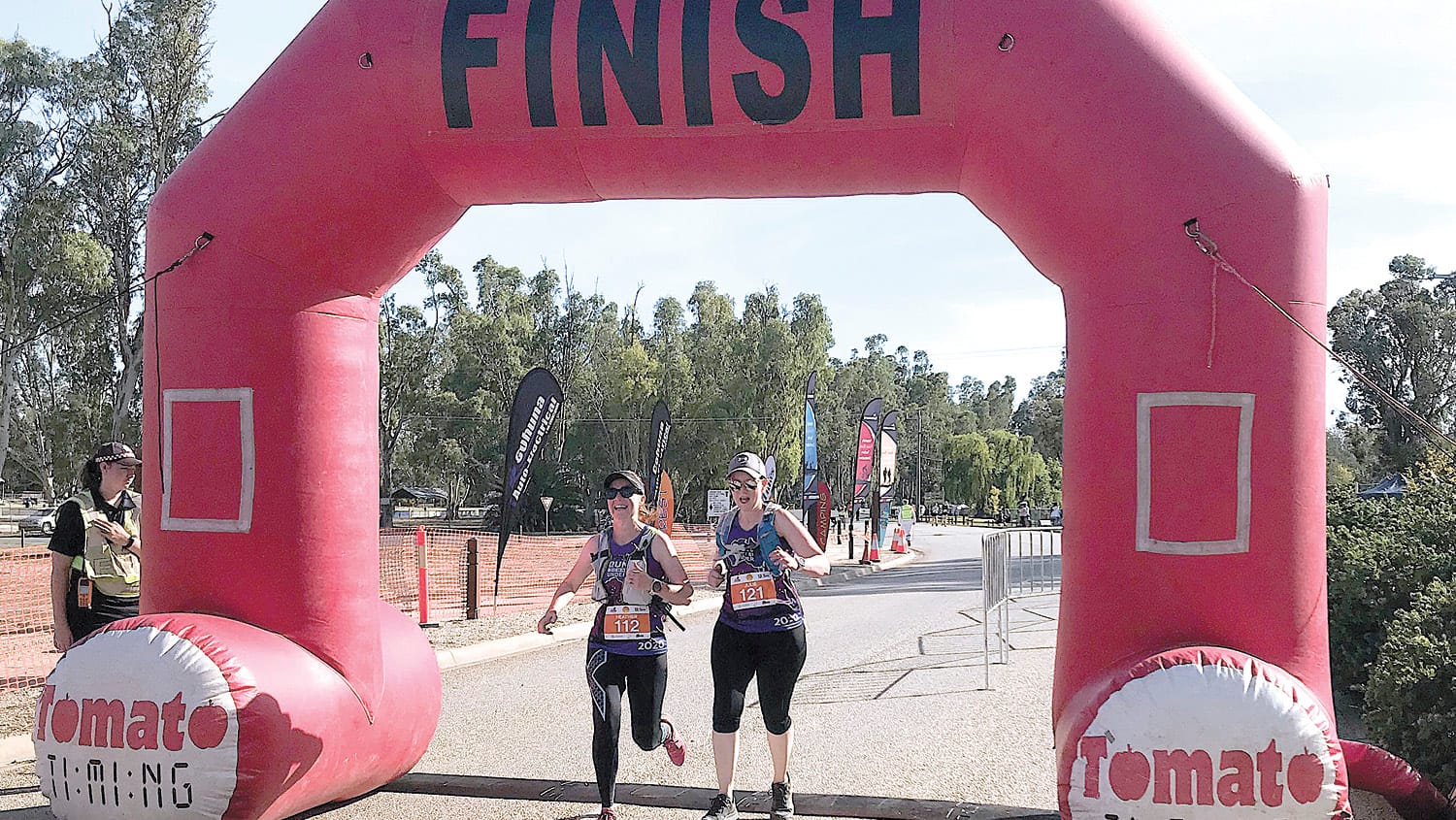 Bridge to Bridge At Finish Line