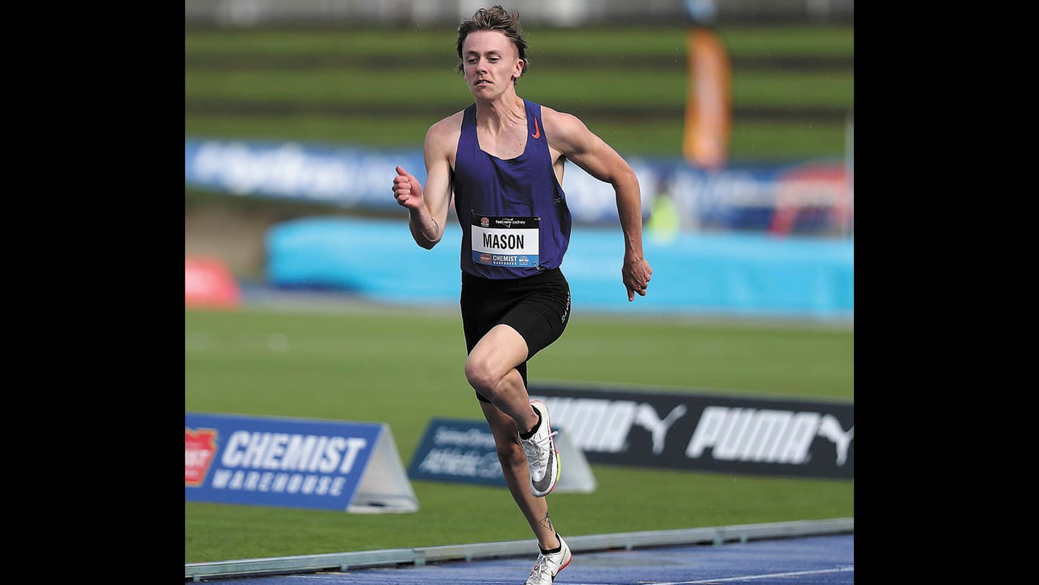 Mason Is On Track