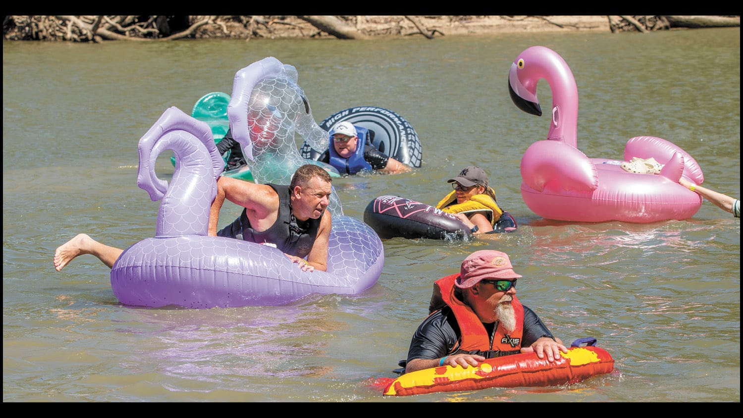 Drifting Away On Australia Day