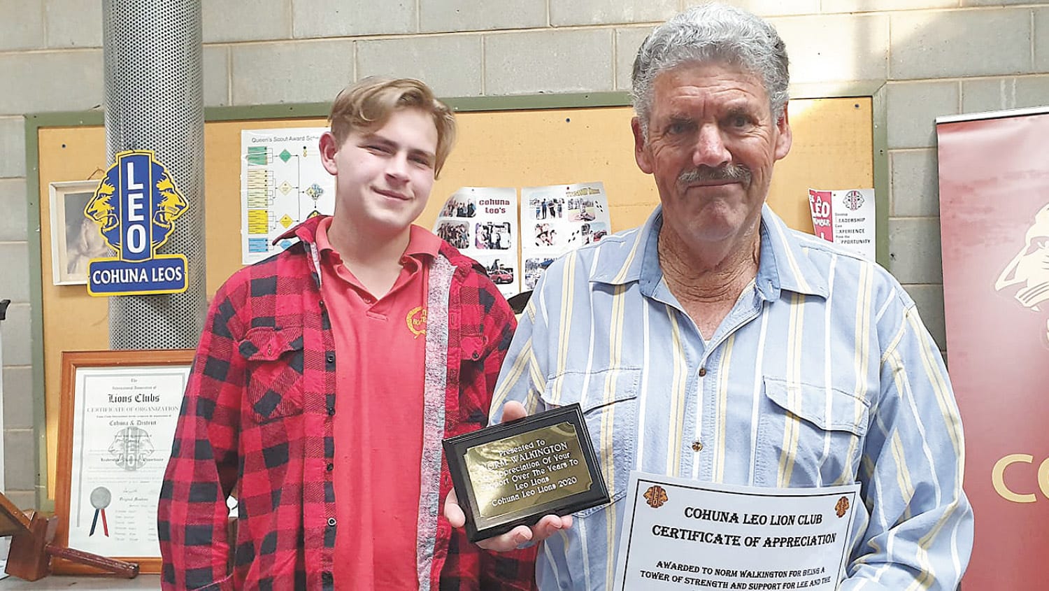 Long-Serving Lions Recognised