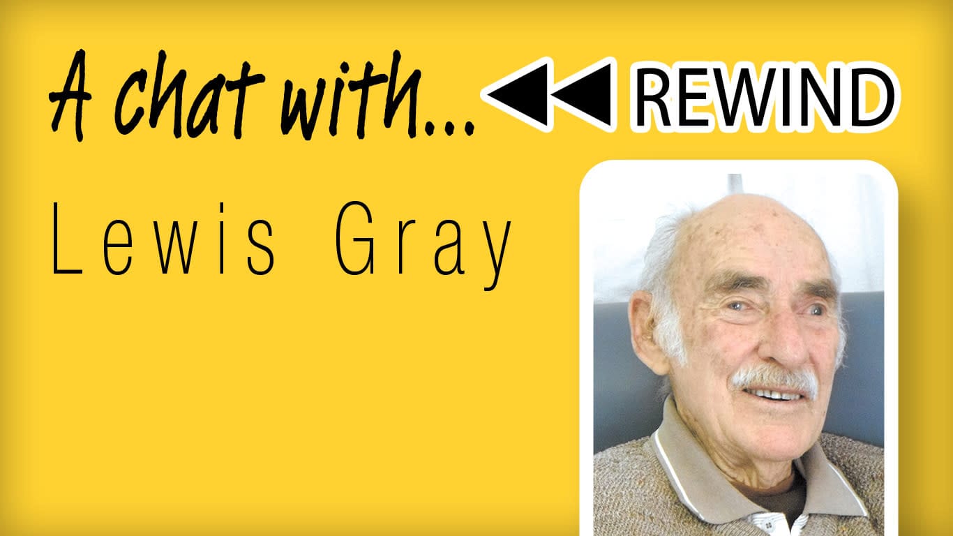 A Chat With... Lewis Gray