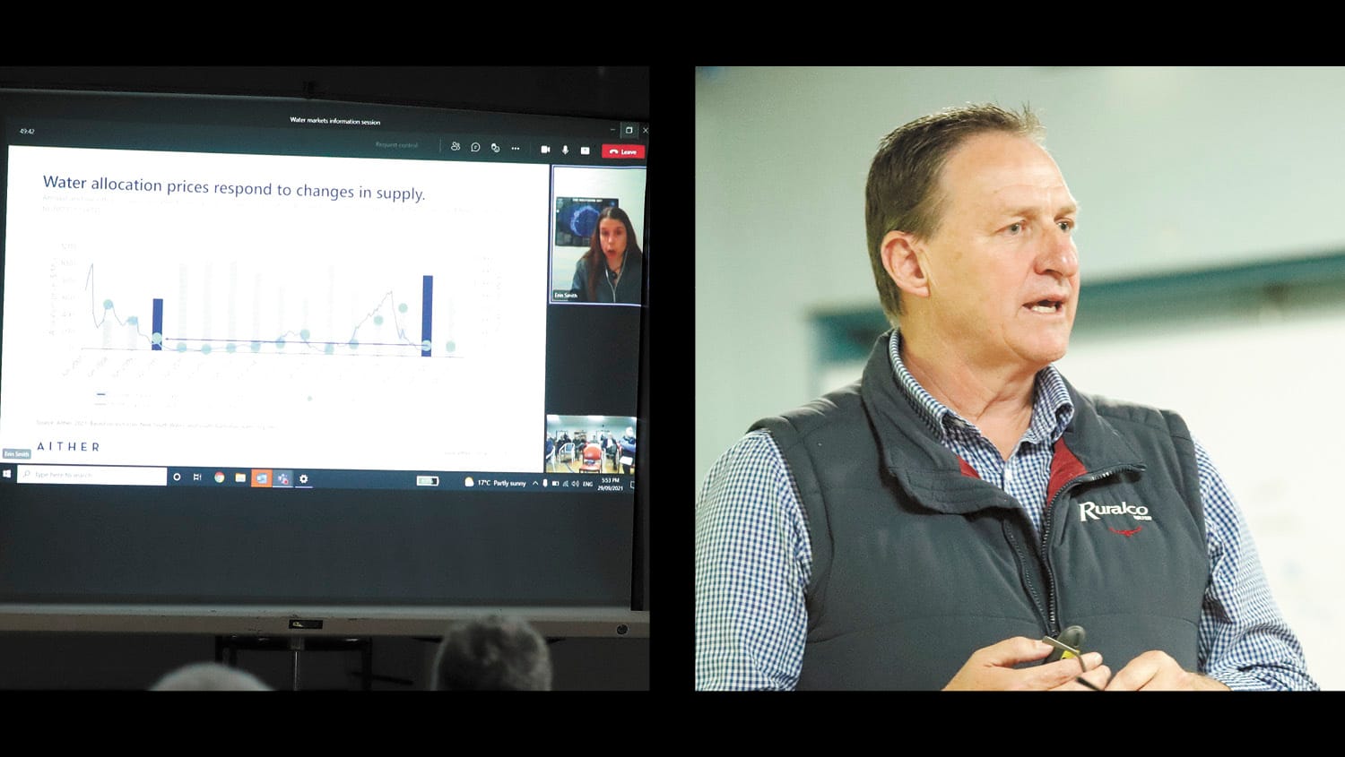 Water Trading Info Session Held