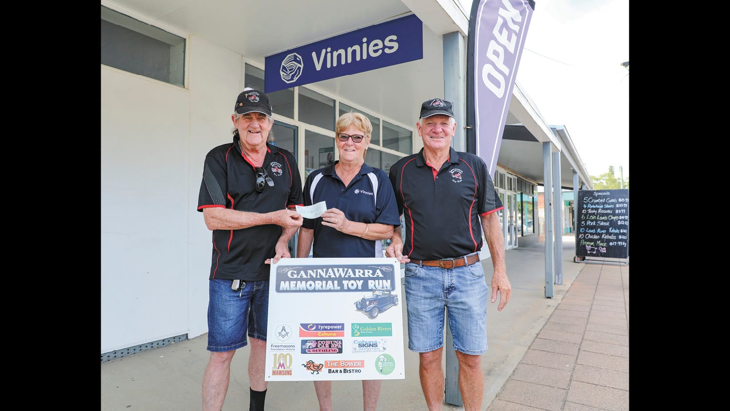 Donations and a Changing of the Guard