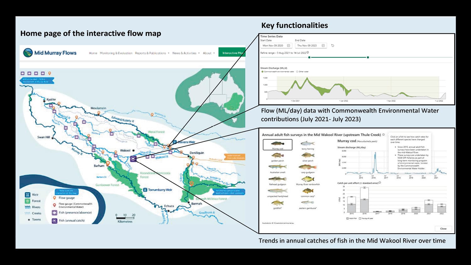 Inland Delta Interactive Map