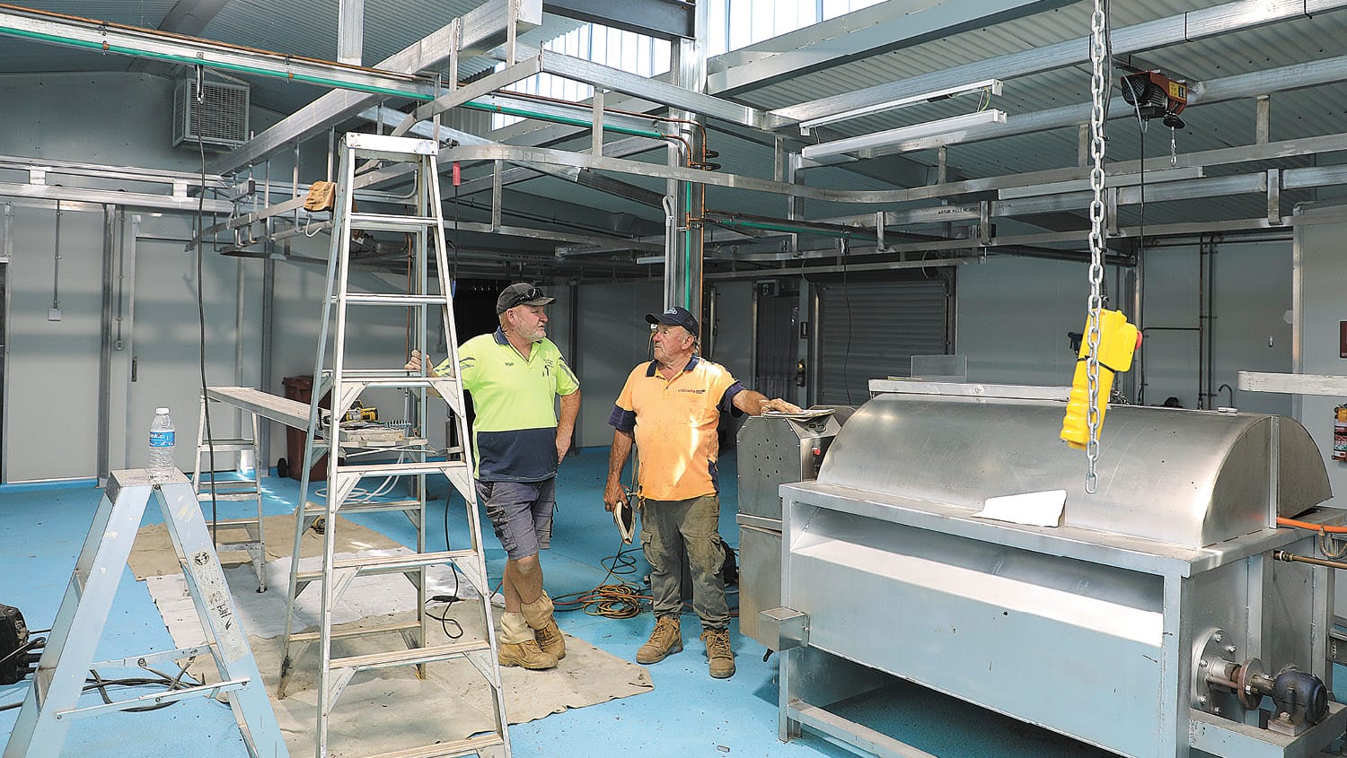 Rectification Works Begin