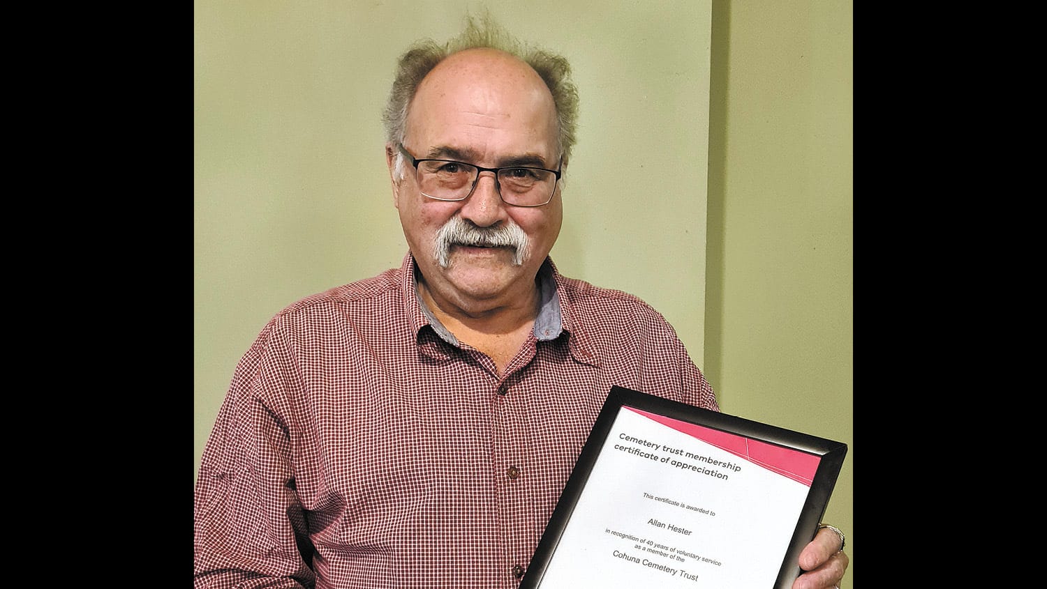 Wayne’s 40 Years Recognition