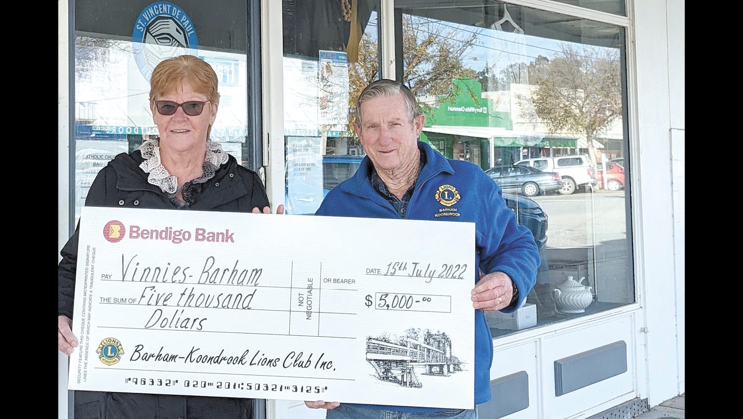Barham–Koondrook Lions Chip In