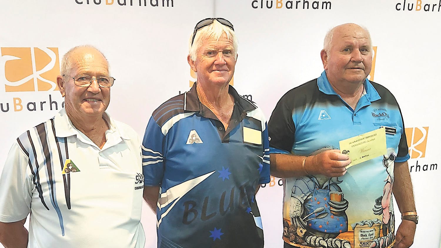 Barham Bowling Club: March 16, 2023