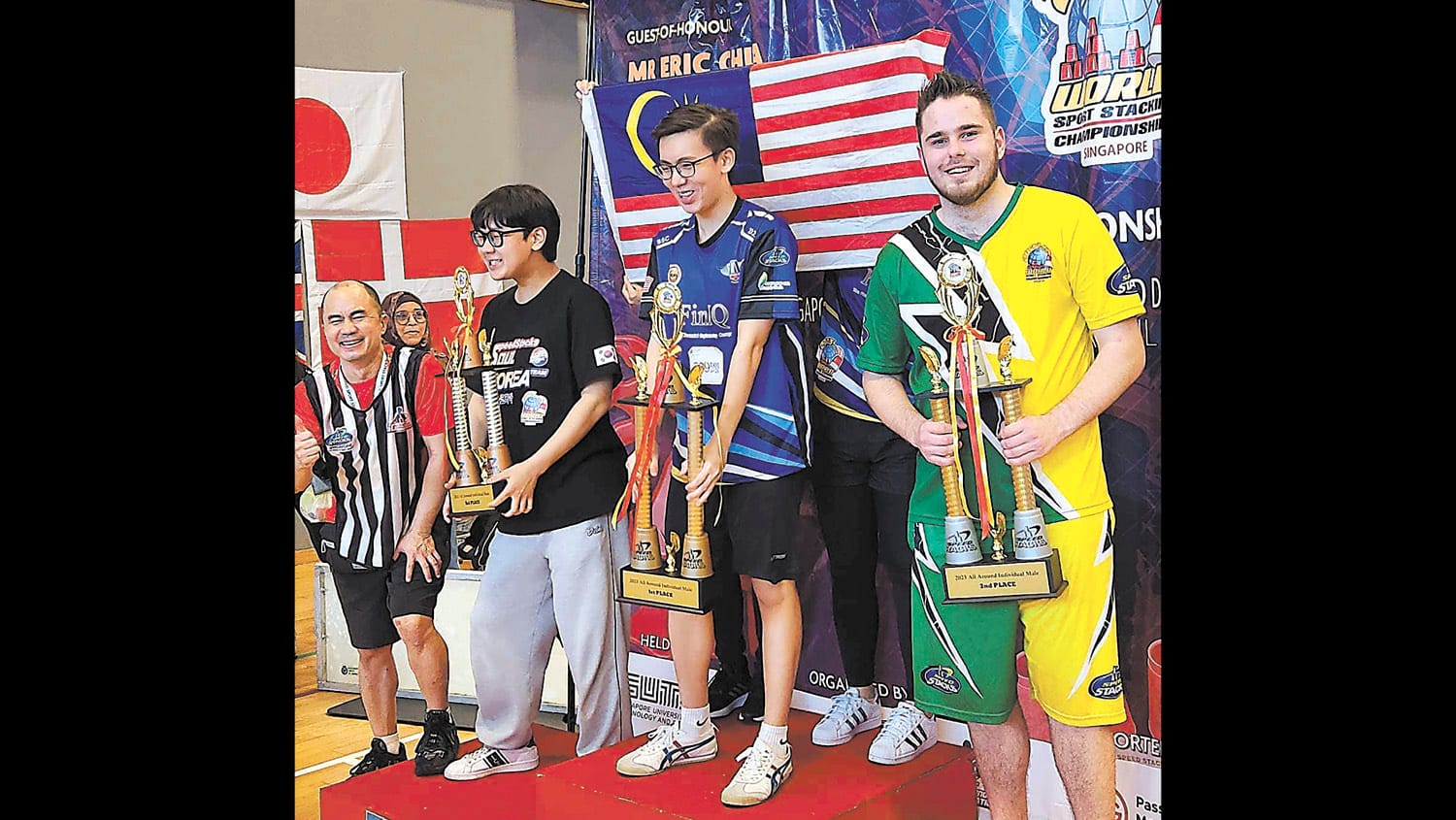 Jaydyn’s Singapore Success