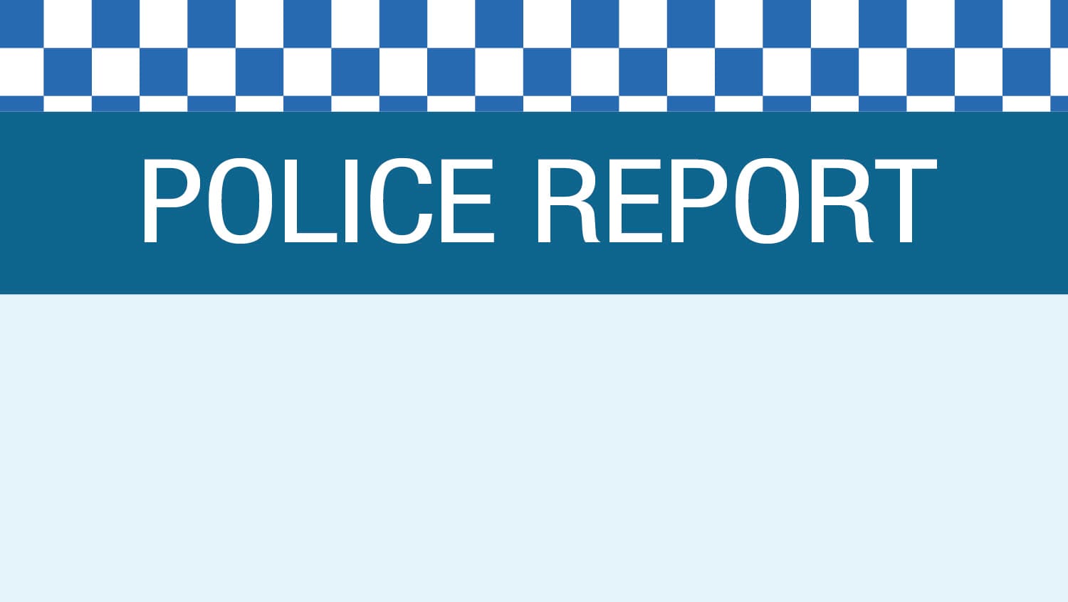Police Report - September 11, 2025