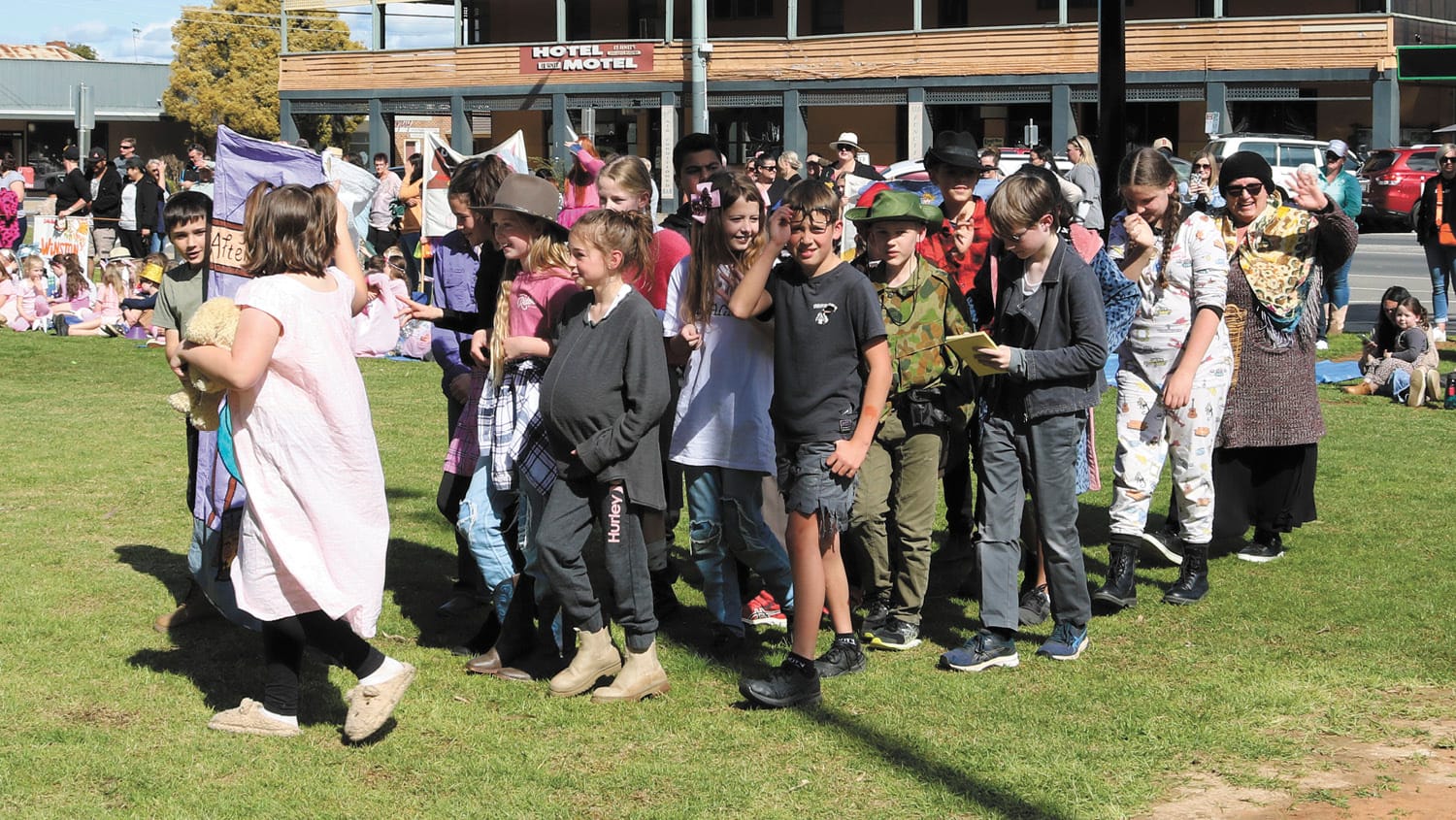 Characters on Parade