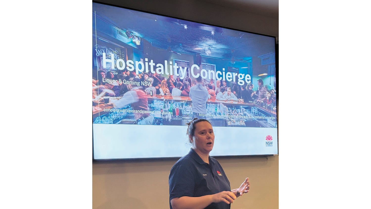 Hospitality Concierge visits local hospitality venues
