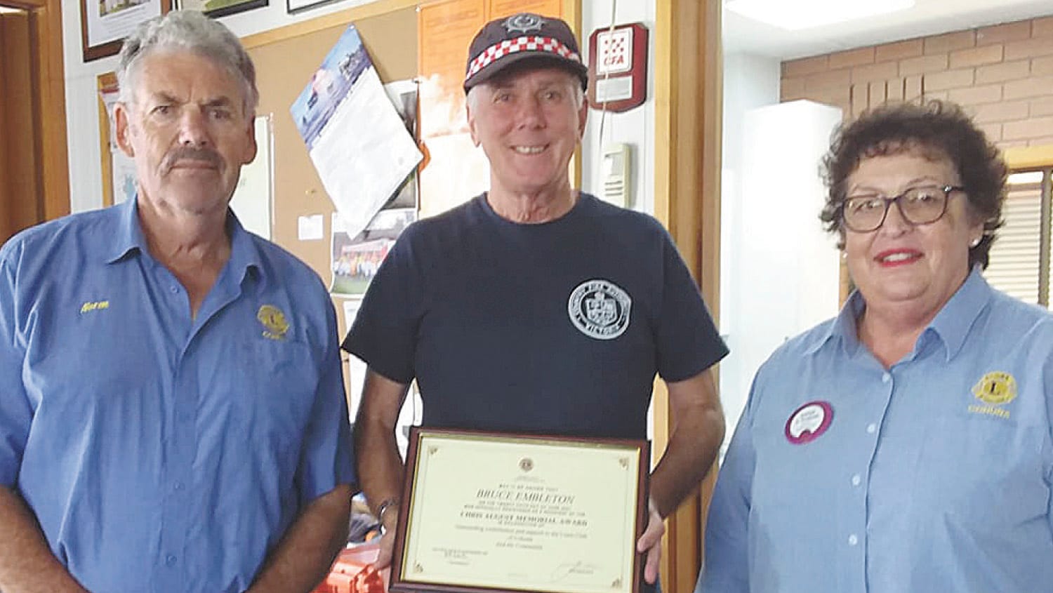Bruce Awarded