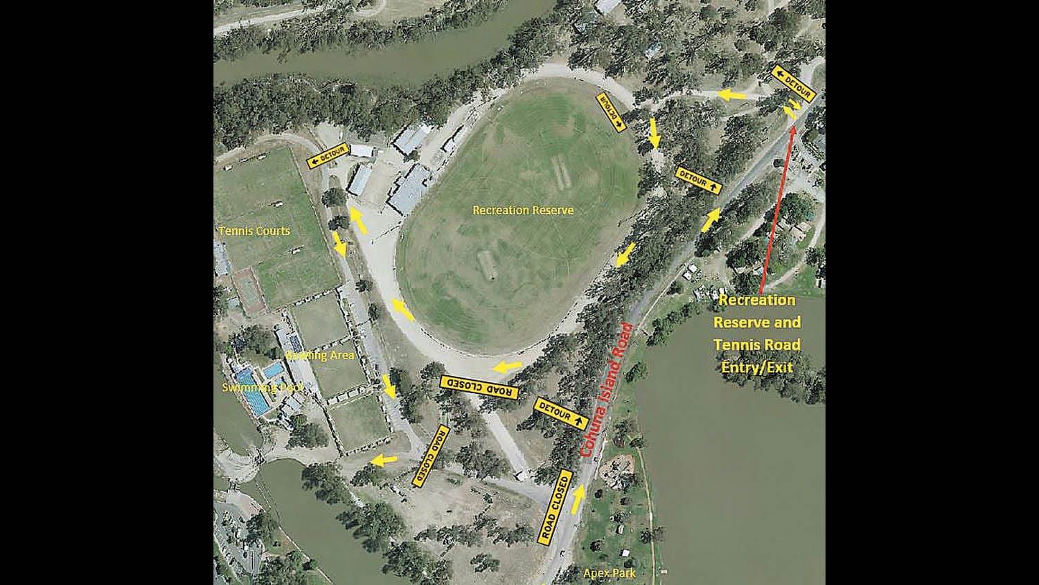 Tennis Road, Cohuna Closed From October 5 for Access Upgrades