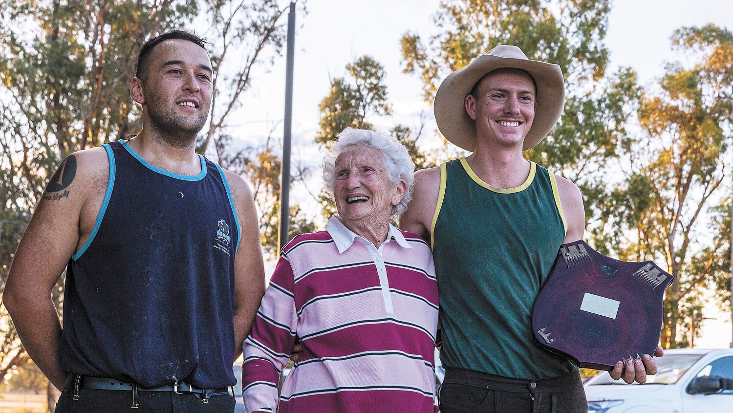Aussies Claim Ginge Trophy at Wakool Show