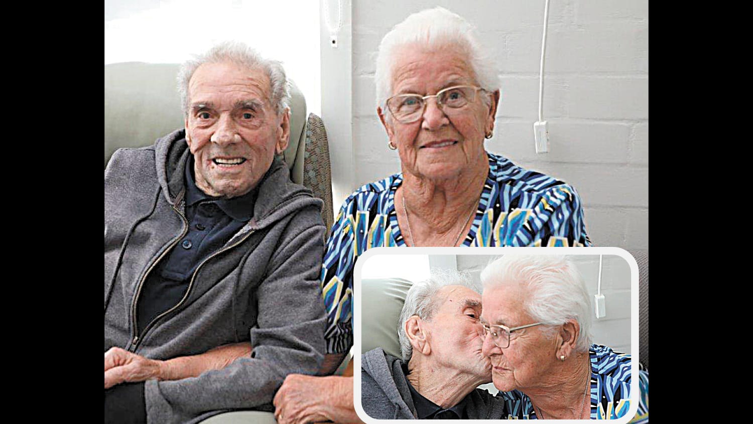 Seven decades plus 2 years of marital bliss