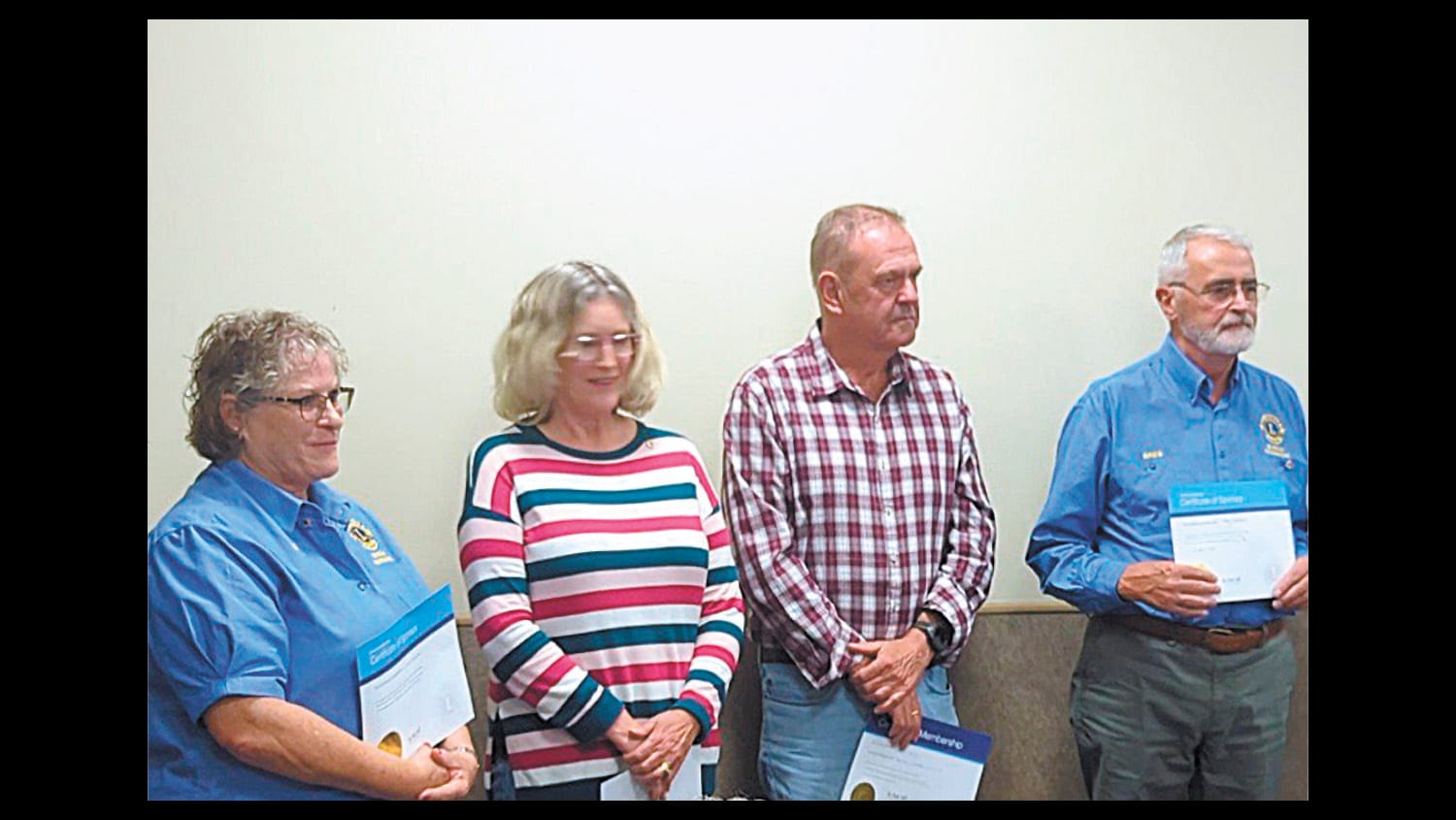 Lions Club’s Buzzing Dinner Meeting