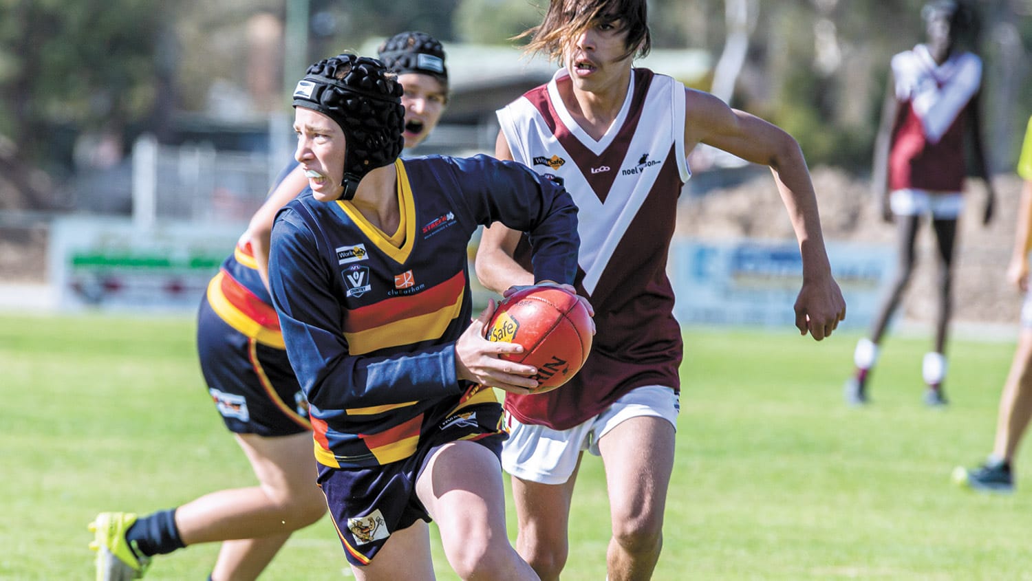 Junior Footy Ready to Go