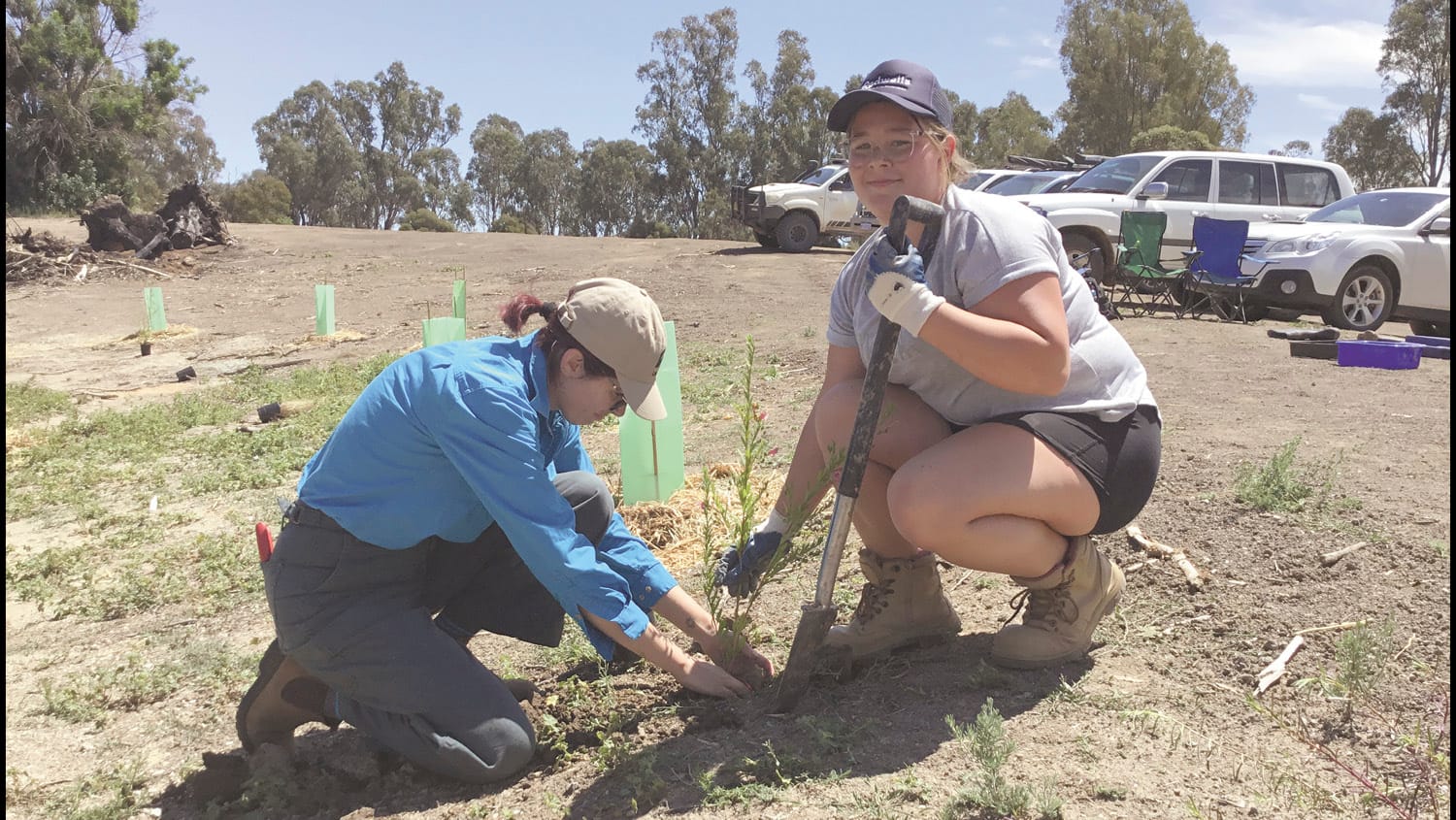 School Kids Provide Revegetation