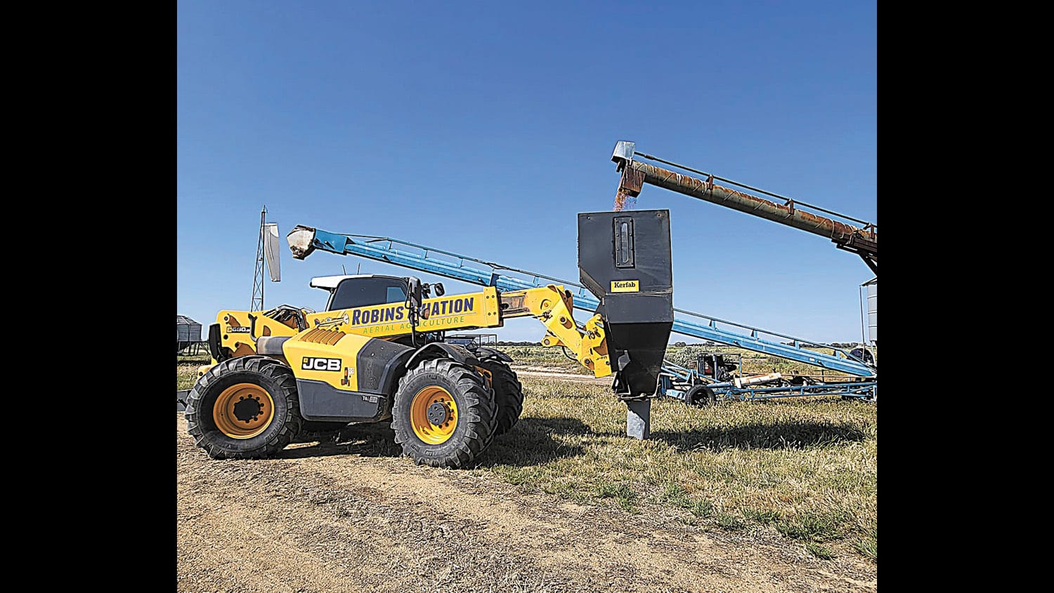 Swans’ Crop Takes to the Air