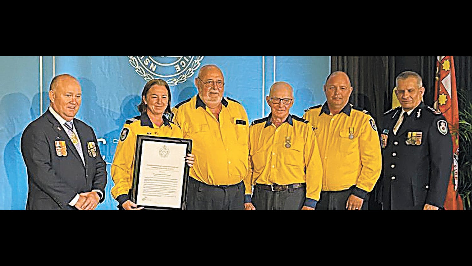 Local RFS Volunteers Recognised