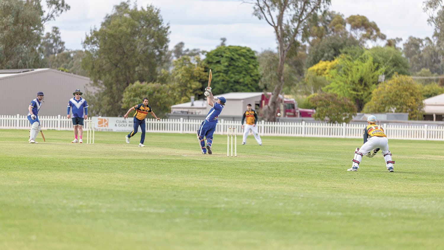 Local Cricketers Prepare