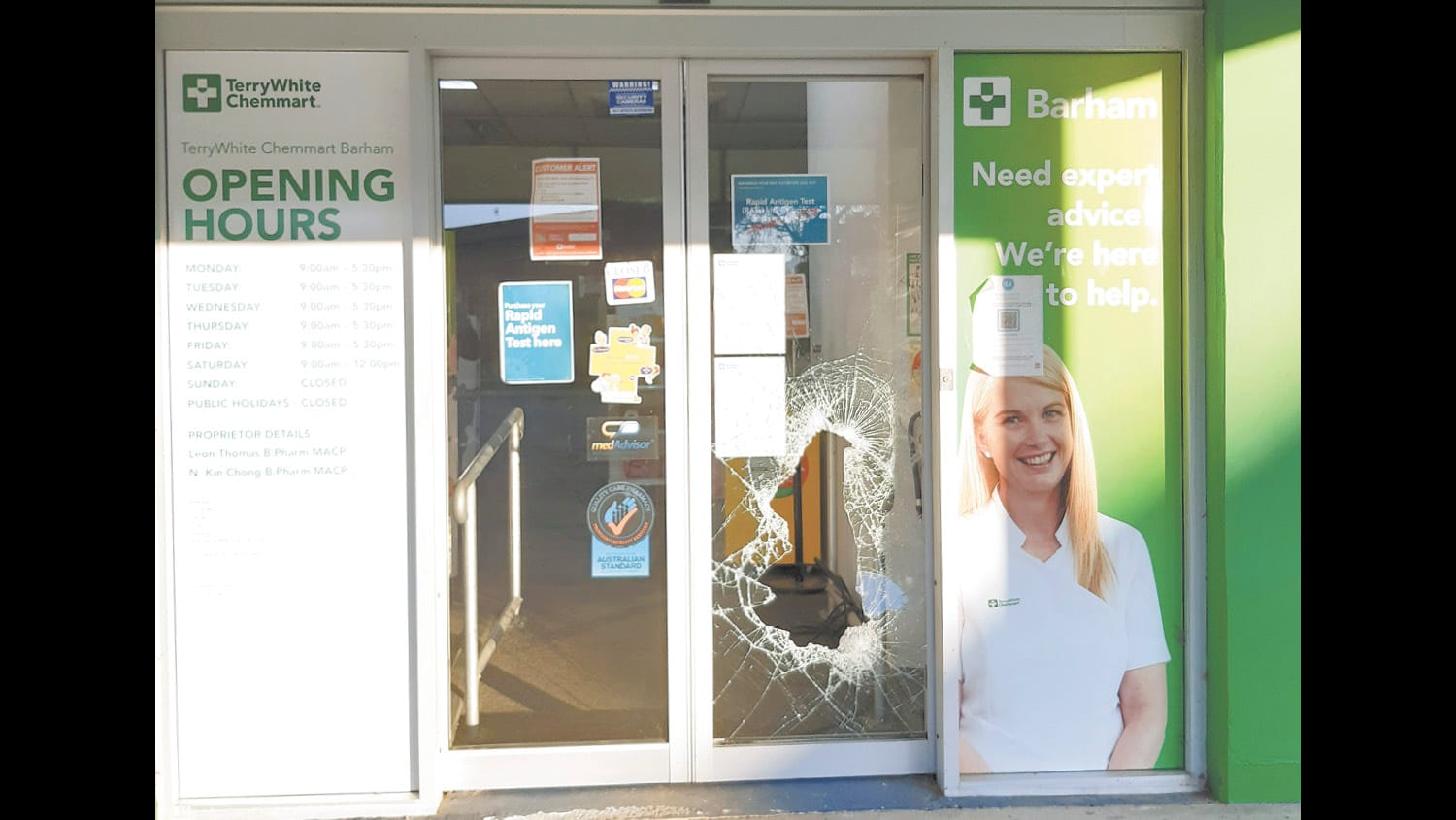 Chemist Raided