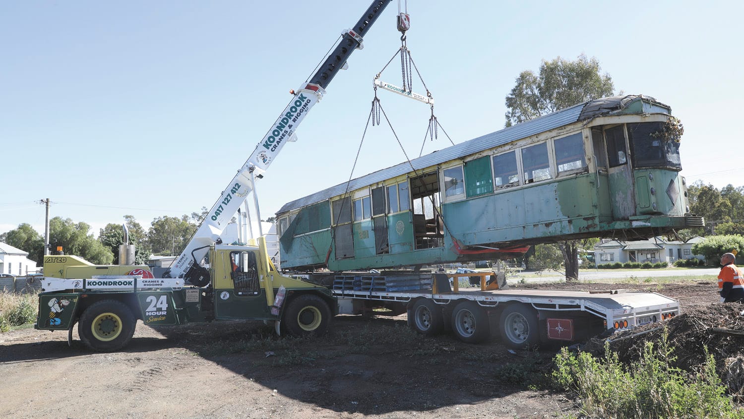 Tram Off to the Next Stop