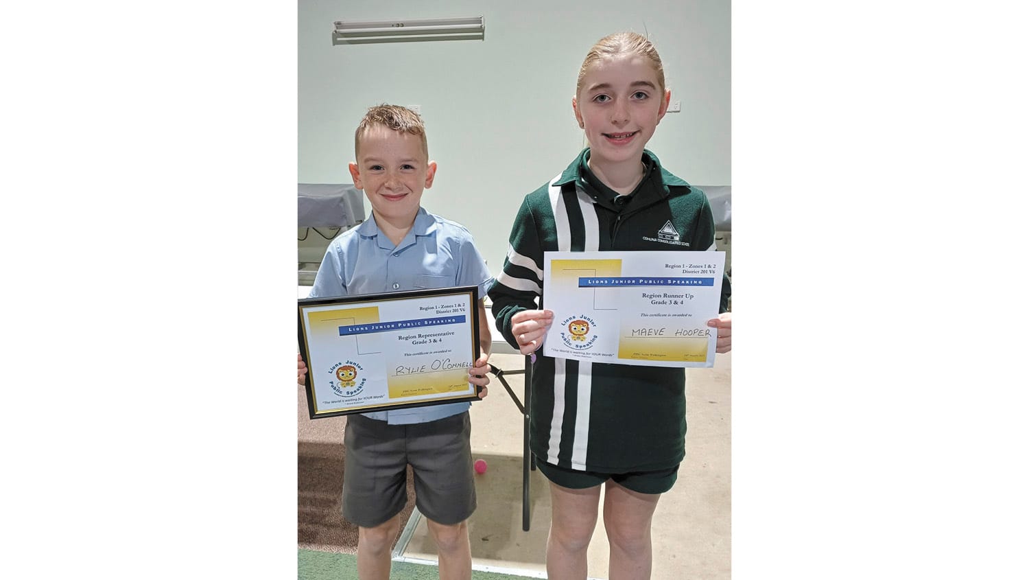 Local representatives to compete in Lions Regional Finals