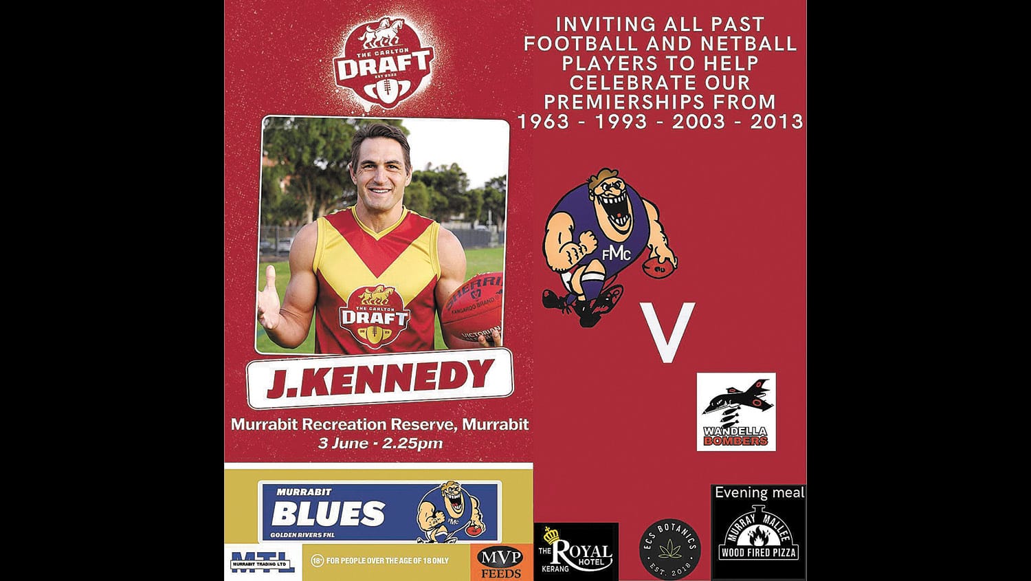 Josh Kennedy this Weekend at Murrabit