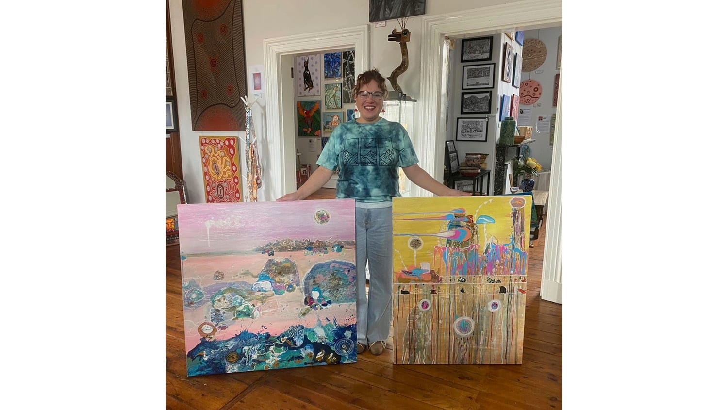 Cohuna Betta turns walls into a gallery