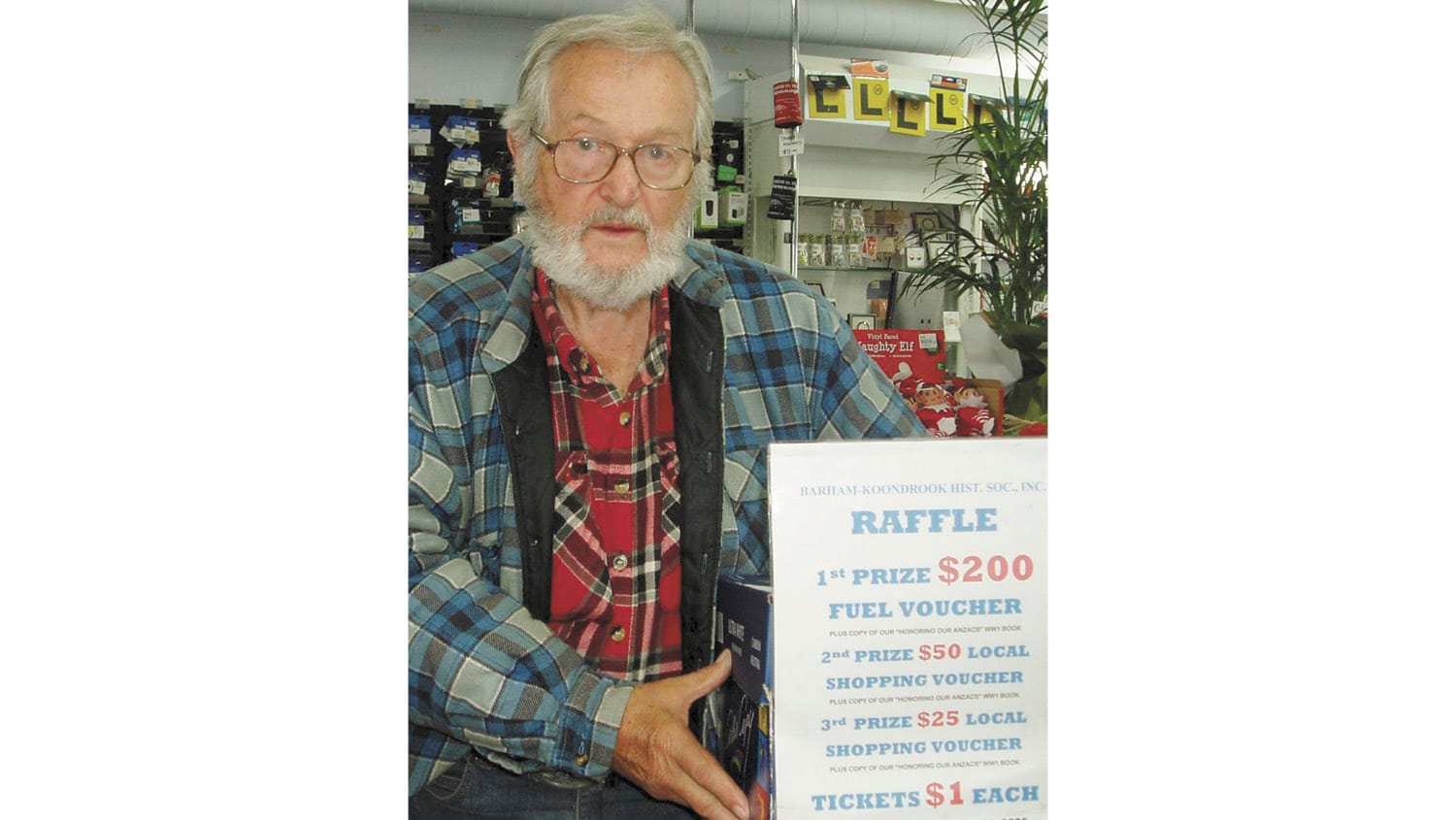 Historical Society  Raffle Results