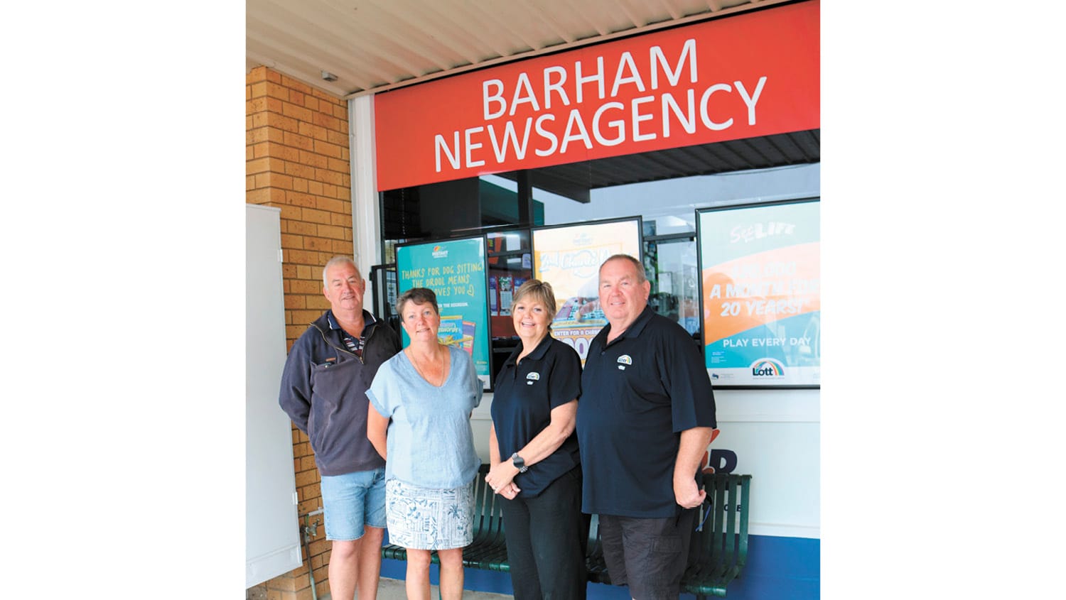 A change of hands for Barham Newsagency