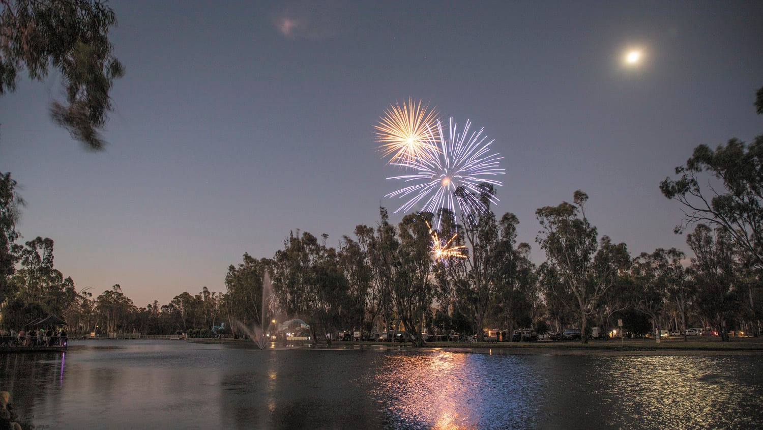 Cohuna packs the park for New Year’s Eve party