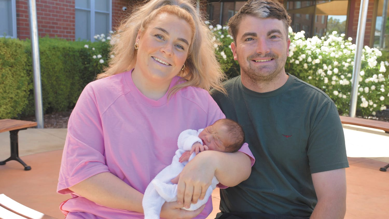 First Baby for Deni Hospital has a Koondrook Connection