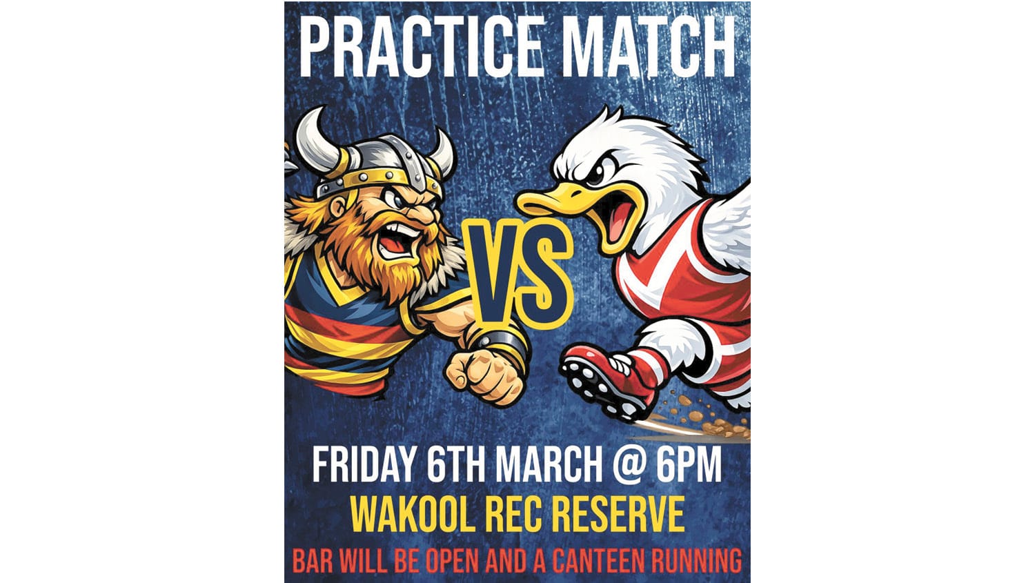 Footy This Friday at Wakool