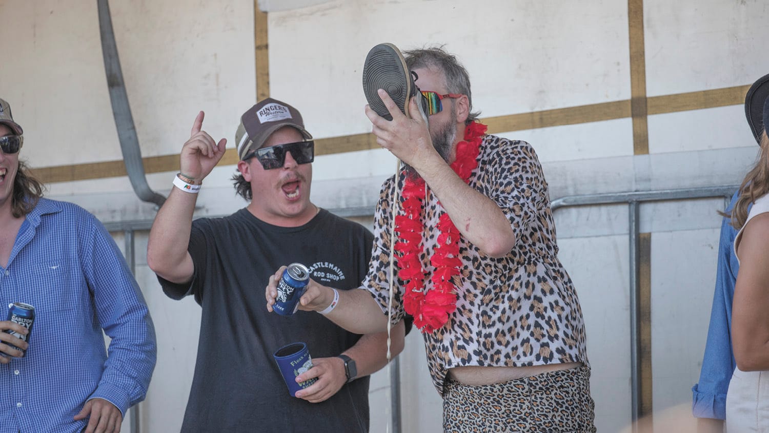 Record Crowd For Sheep Races
