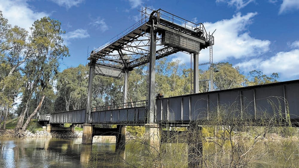 Bridge Works at Gonn Crossing, Murrabit post image