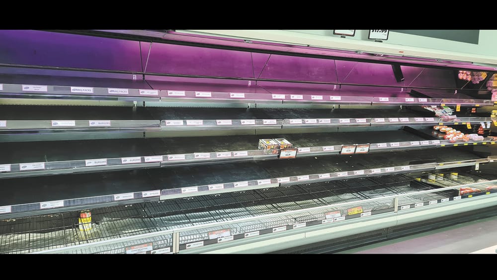 Bare Shelves Again... And Excess Rain post image