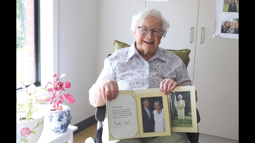 The key to a long and happy life according to Hazel at 105 post image