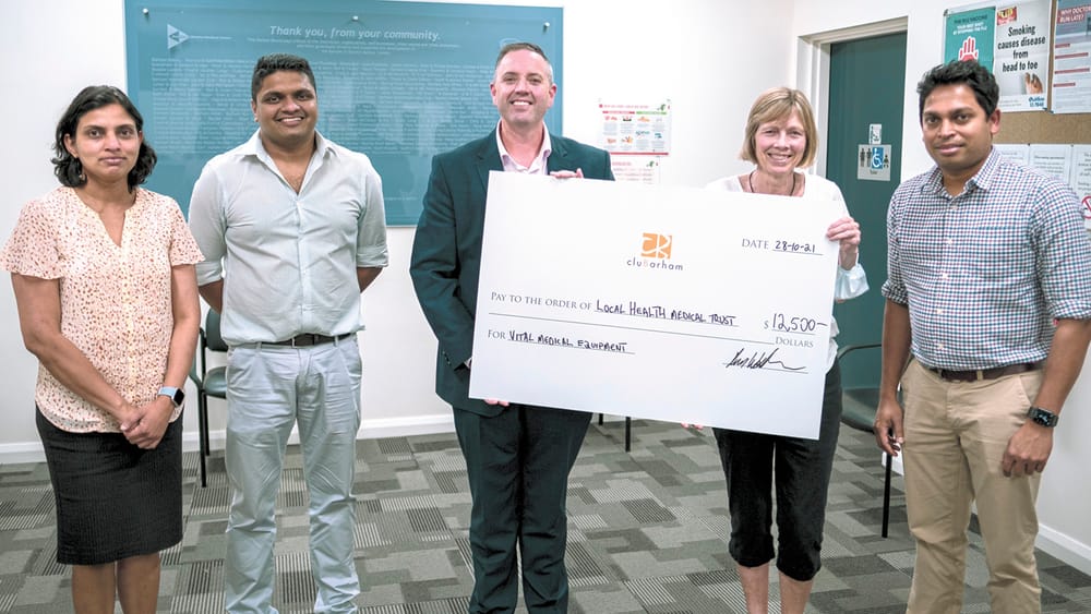 cluBarham Medical Trust Donation post image