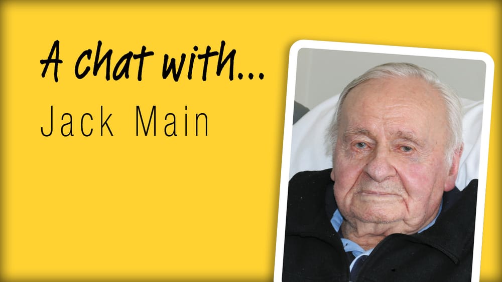 A Chat With... Jack Main post image