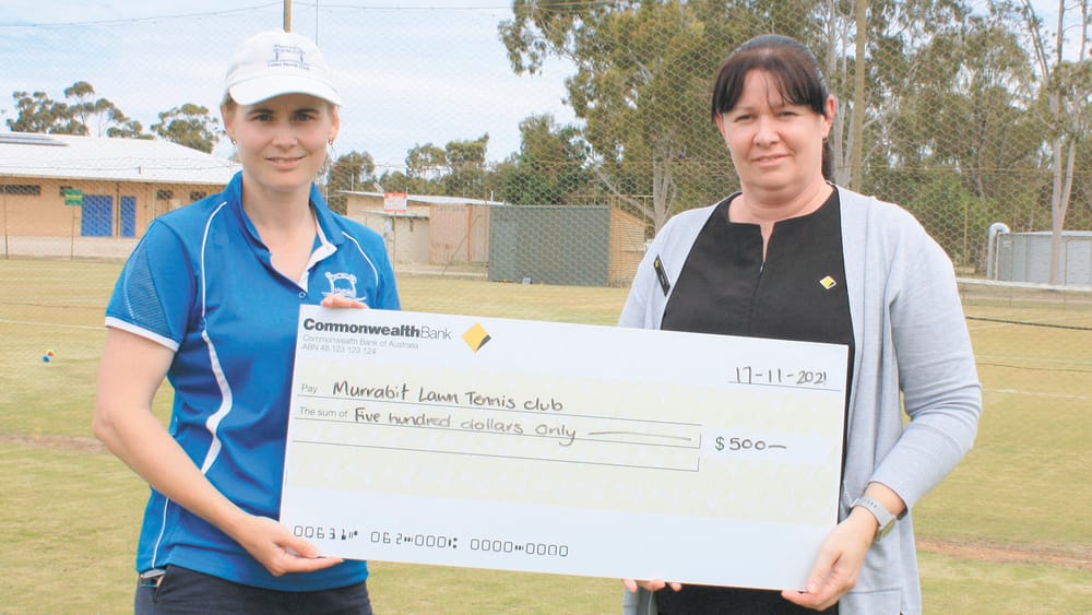Community Donation Program Serves Funds For Murrabit Tennis Club post image