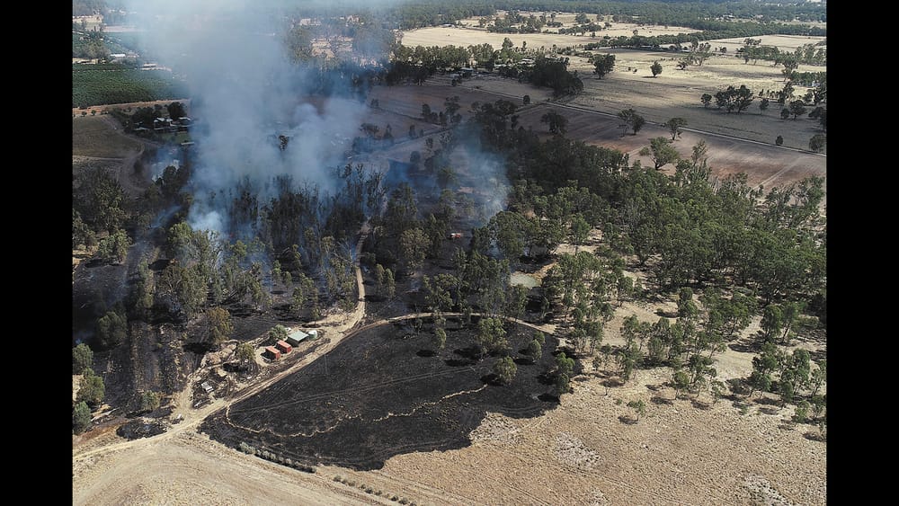 Fire Crews Stop Blaze post image