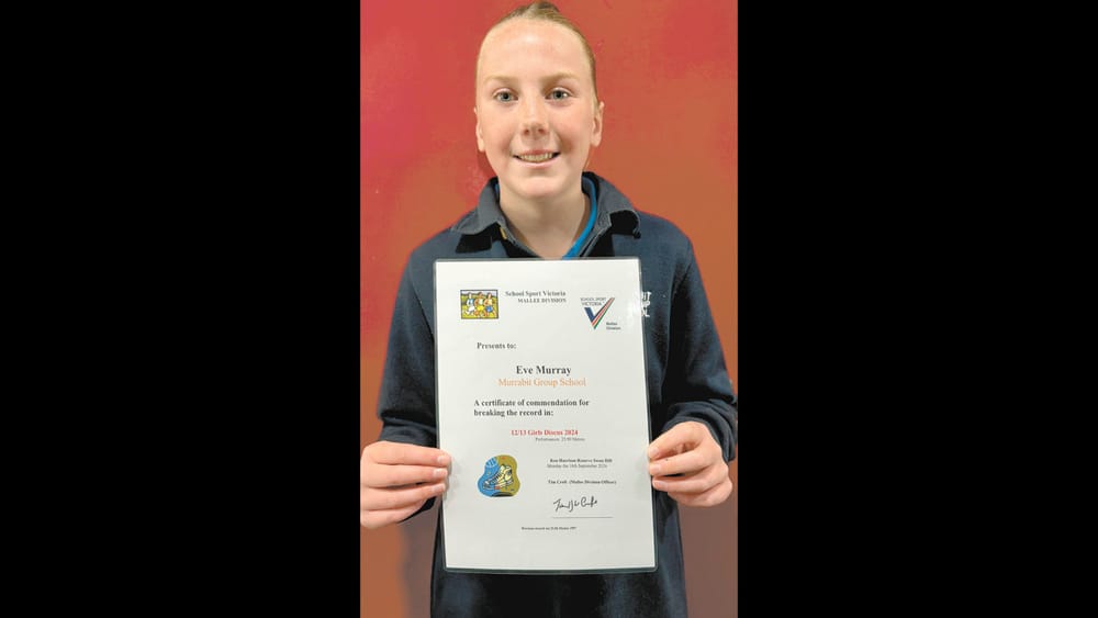 Eve breaks long-standing discus record post image