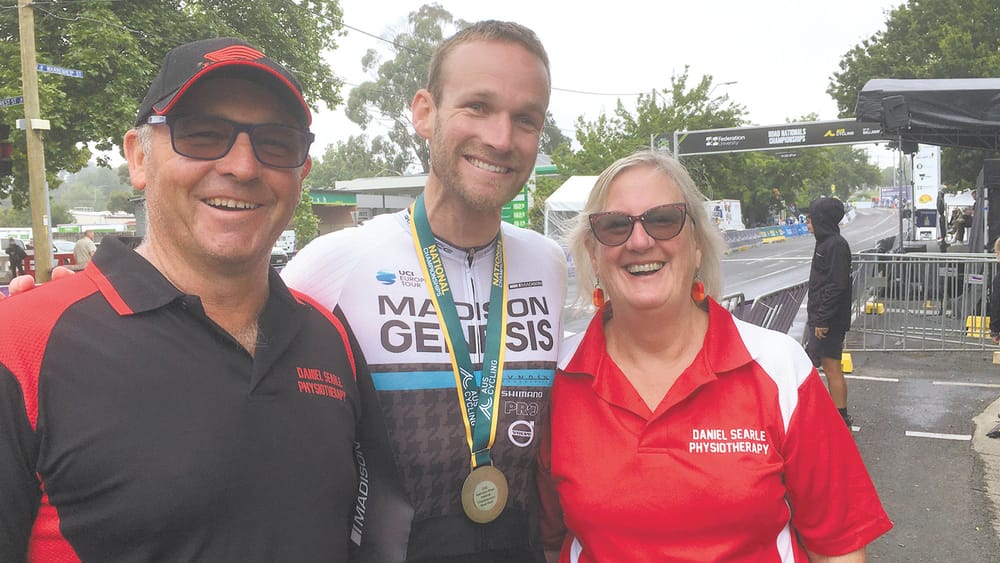 Gold in the time trial for Searle post image