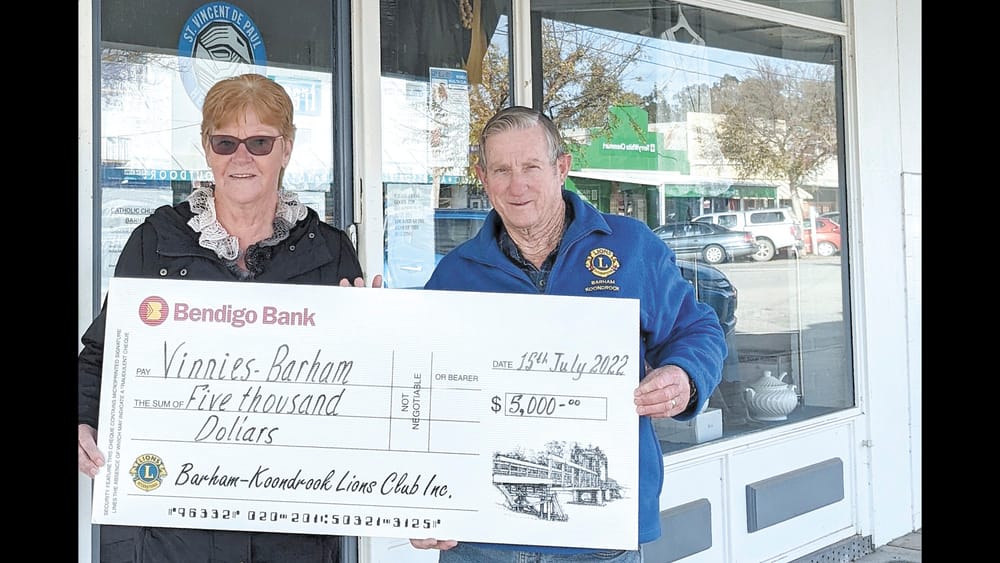 Barham–Koondrook Lions Chip In post image