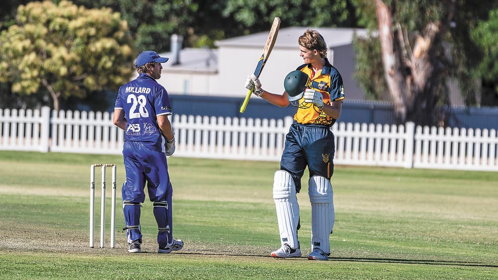 Mac's ton secures the win post image