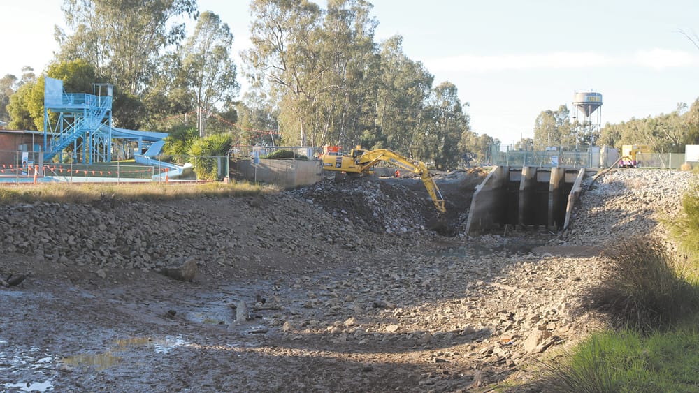 Gunbower Creek Lowering Reminder post image