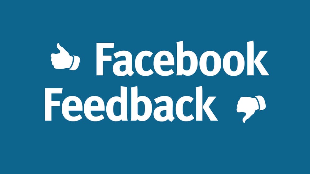 Facebook Feedback post image
